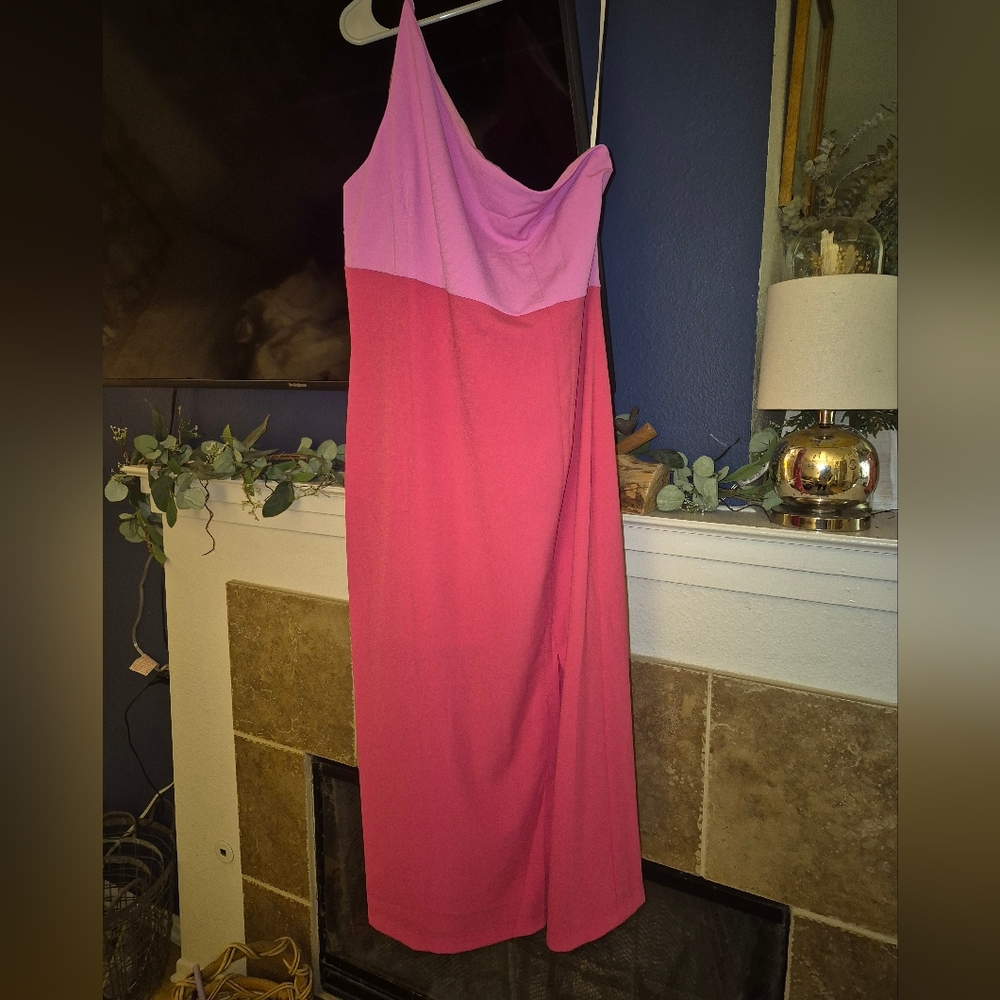 Petal & Pup | Xiomar One-Shoulder Midi Dress EUC - Picture 9 of 9